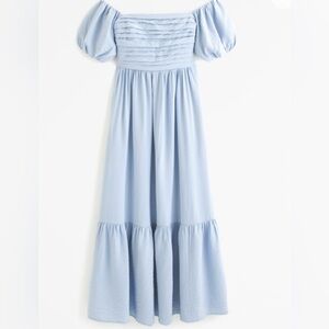 Abercrombie & Fitch A&F Emerson Off-The-Shoulder Maxi Dress